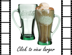coca cola glass