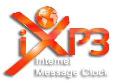 IXP3 Internet Message Clock
