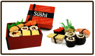 Romanicos Chocolate Sushi Box