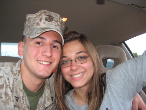 military couple