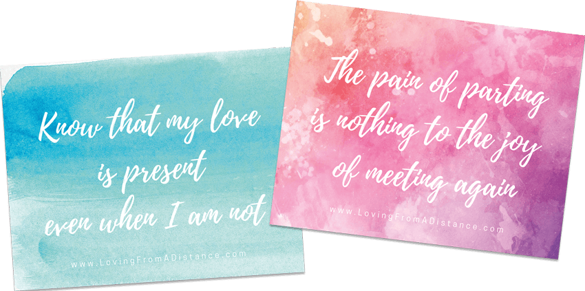 long distance quote prints