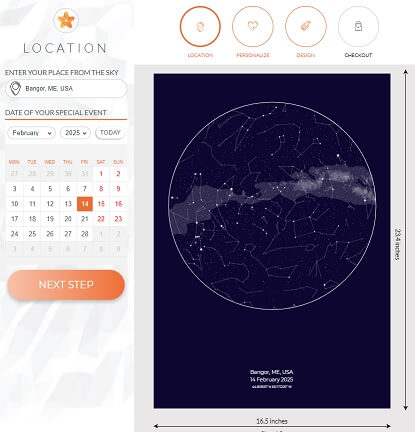 online star map creator generator