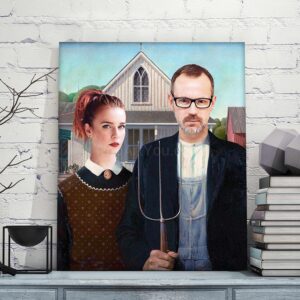 pop art you couples portrait